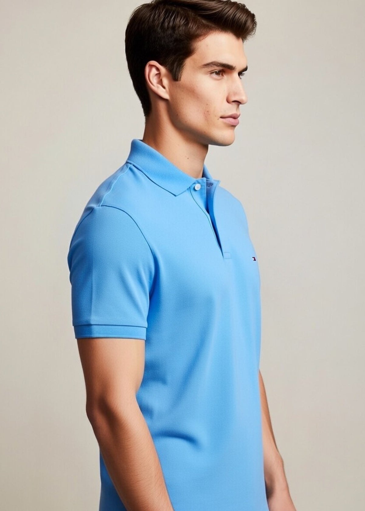A-3 Polo Men's Sky Blue