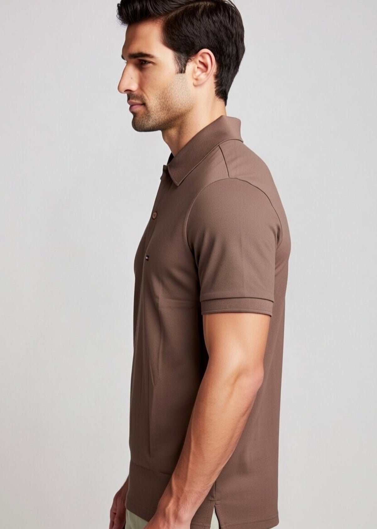 A-5 Polo Men's Dark Brown