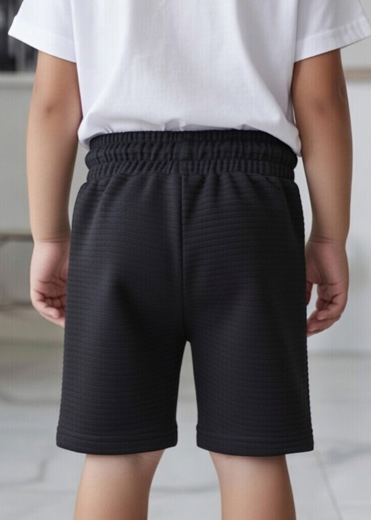 Kids Black Shorts