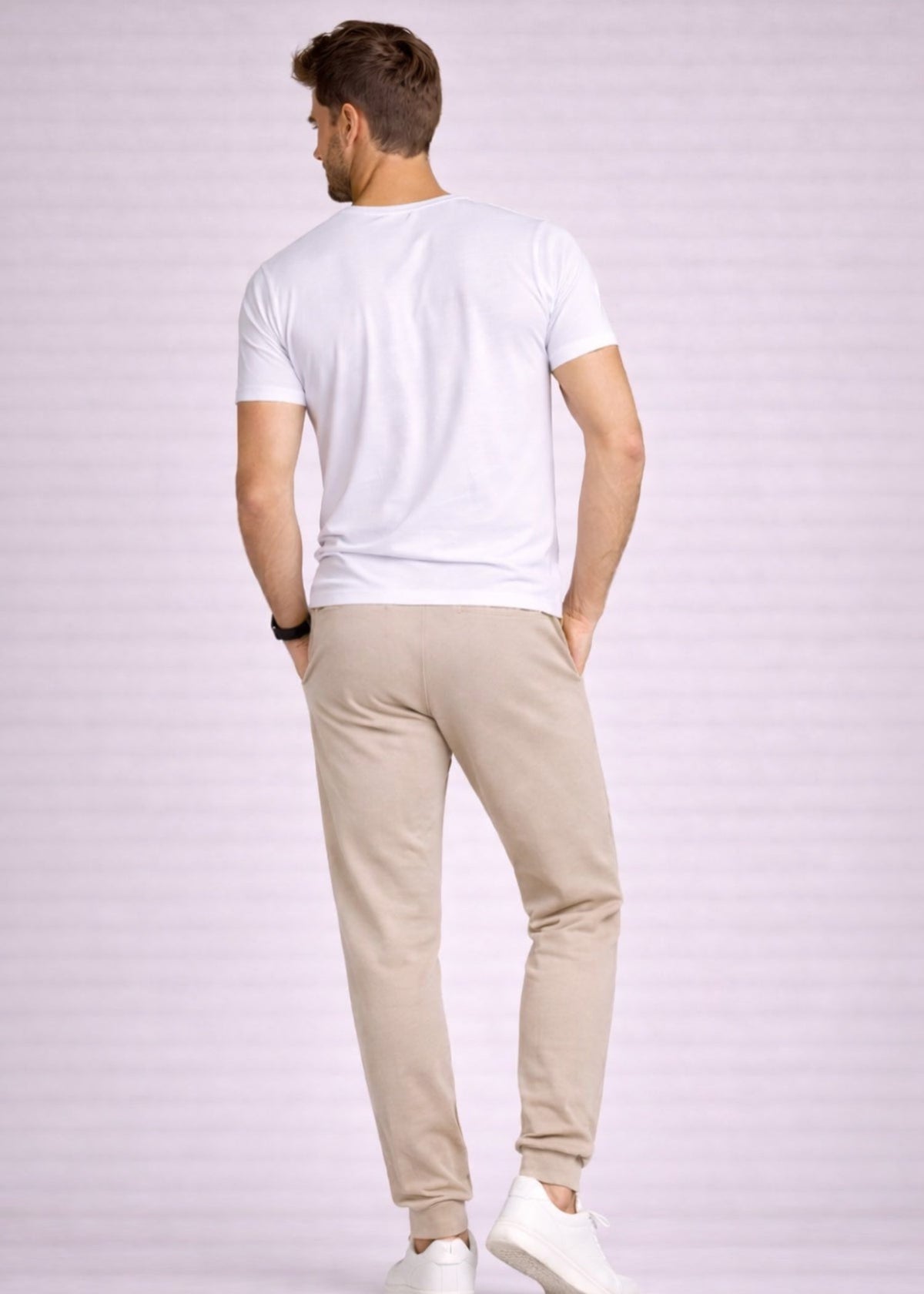 4 MENS TROUSER BEIGE