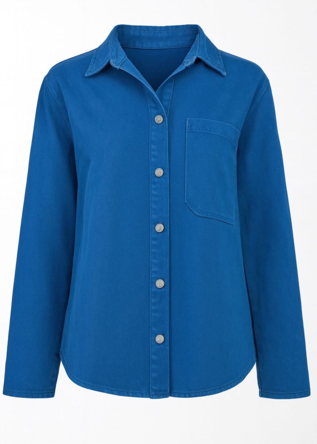 Women Long Denim Shirt