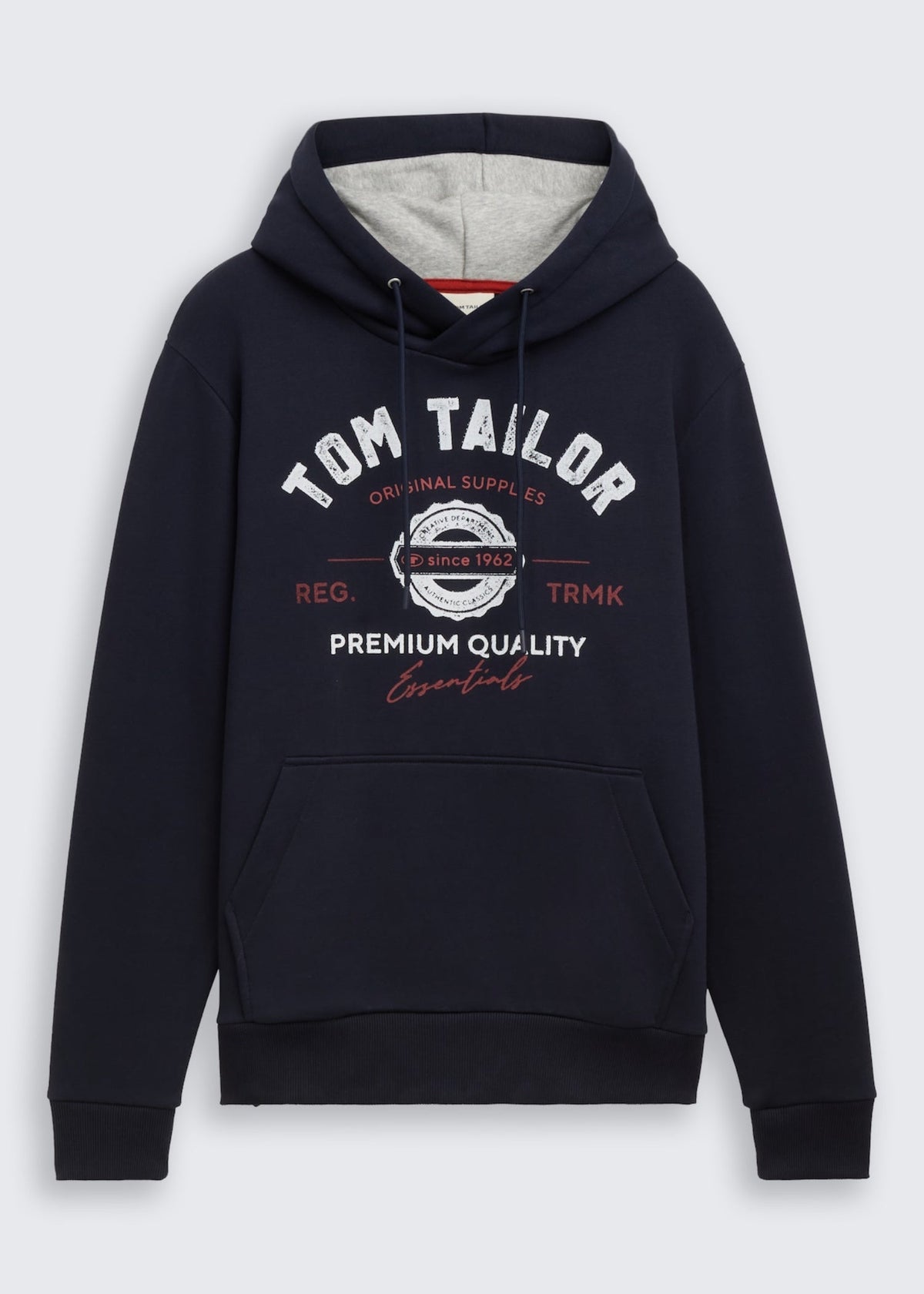 Men hood with print