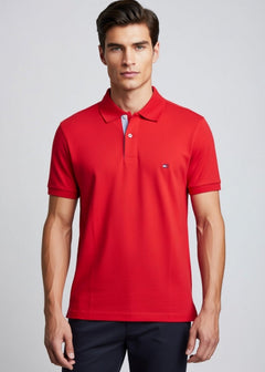 A-1 Polo Men's Red Color