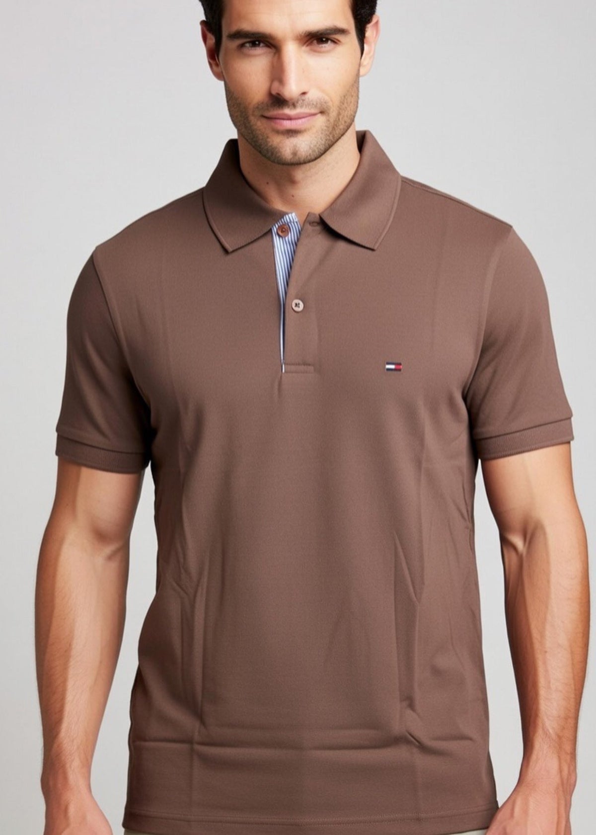 A-5 Polo Men's Dark Brown