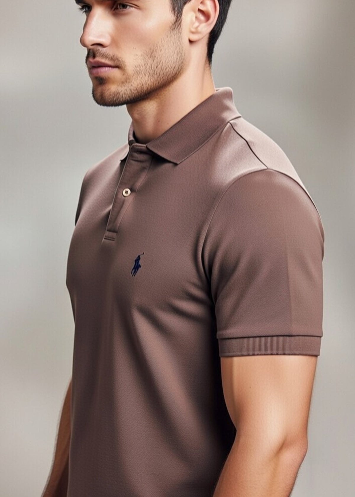 A-11 Polo Men's Brown