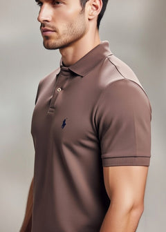 A-11 Polo Men's Brown