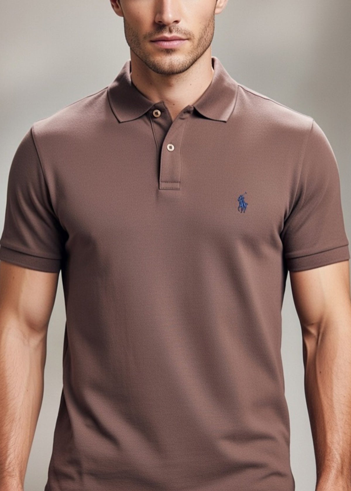 A-11 Polo Men's Brown