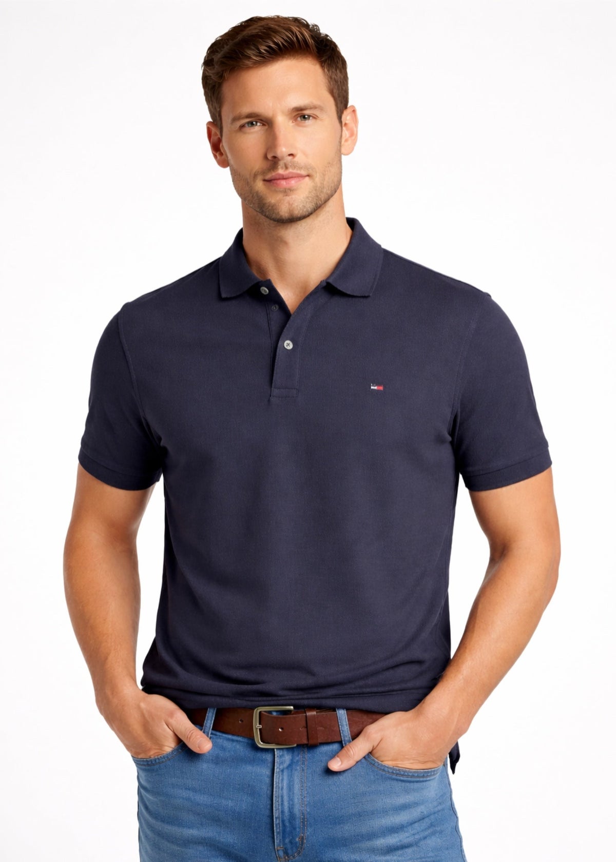 A-4 Polo Men's Dark Blue