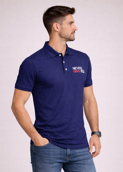 IA -1 MENS POLO BLUE