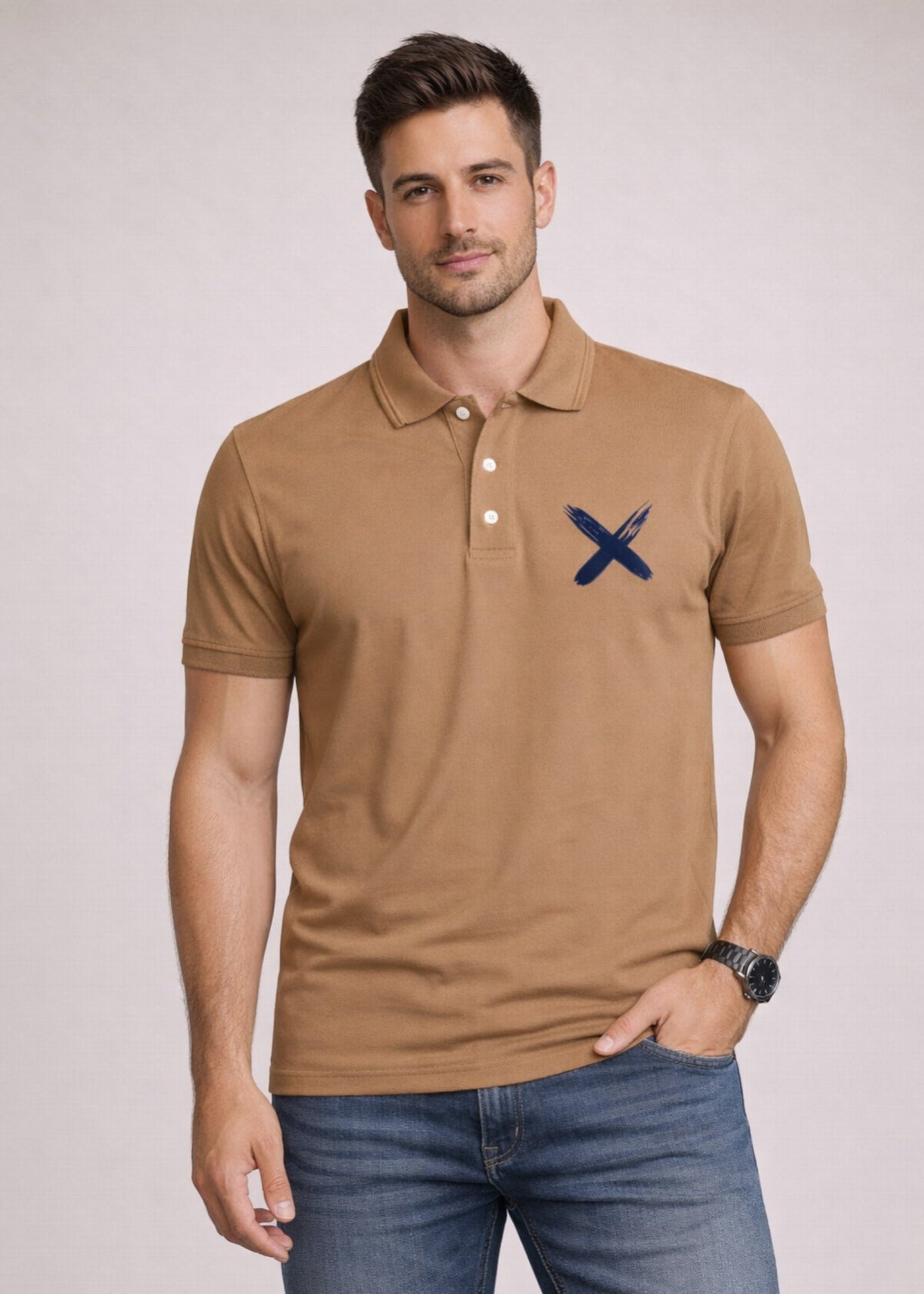 IA-4 MENS POLO