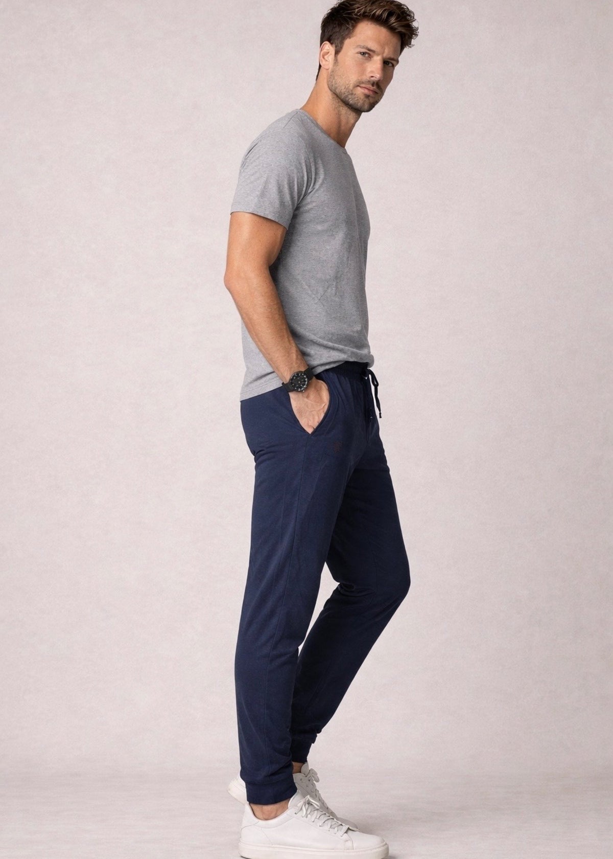 5 Mens Trouser Navy Blue
