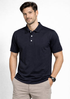 IA-40Basic Black Polo