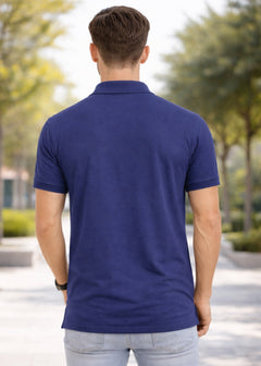IA-11 Navy Blue Polo Men's