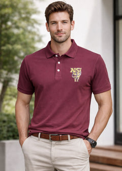IA-16 Maroon Polo Men's