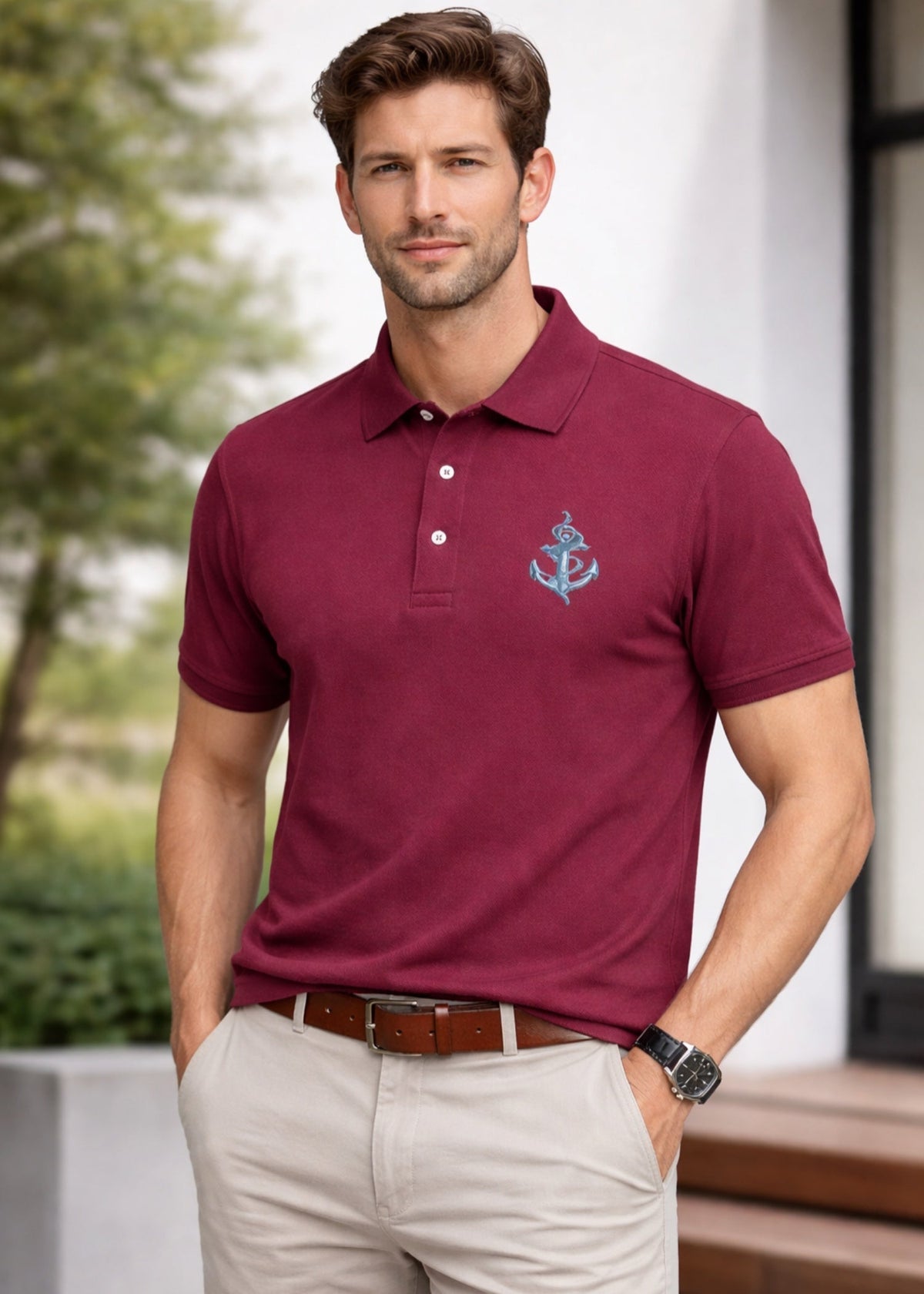 IA-17 Mens polo