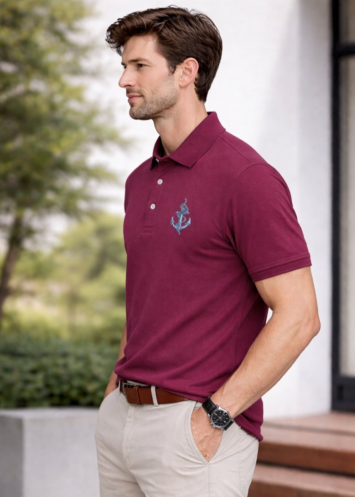 IA-17 Mens polo