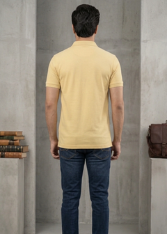 MA Mens polo shirt yellow