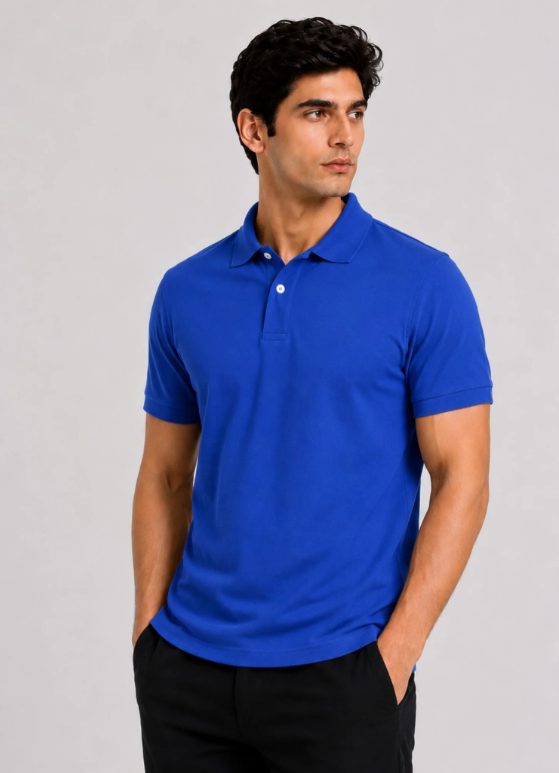 MT- 22 Men's Polo Blue