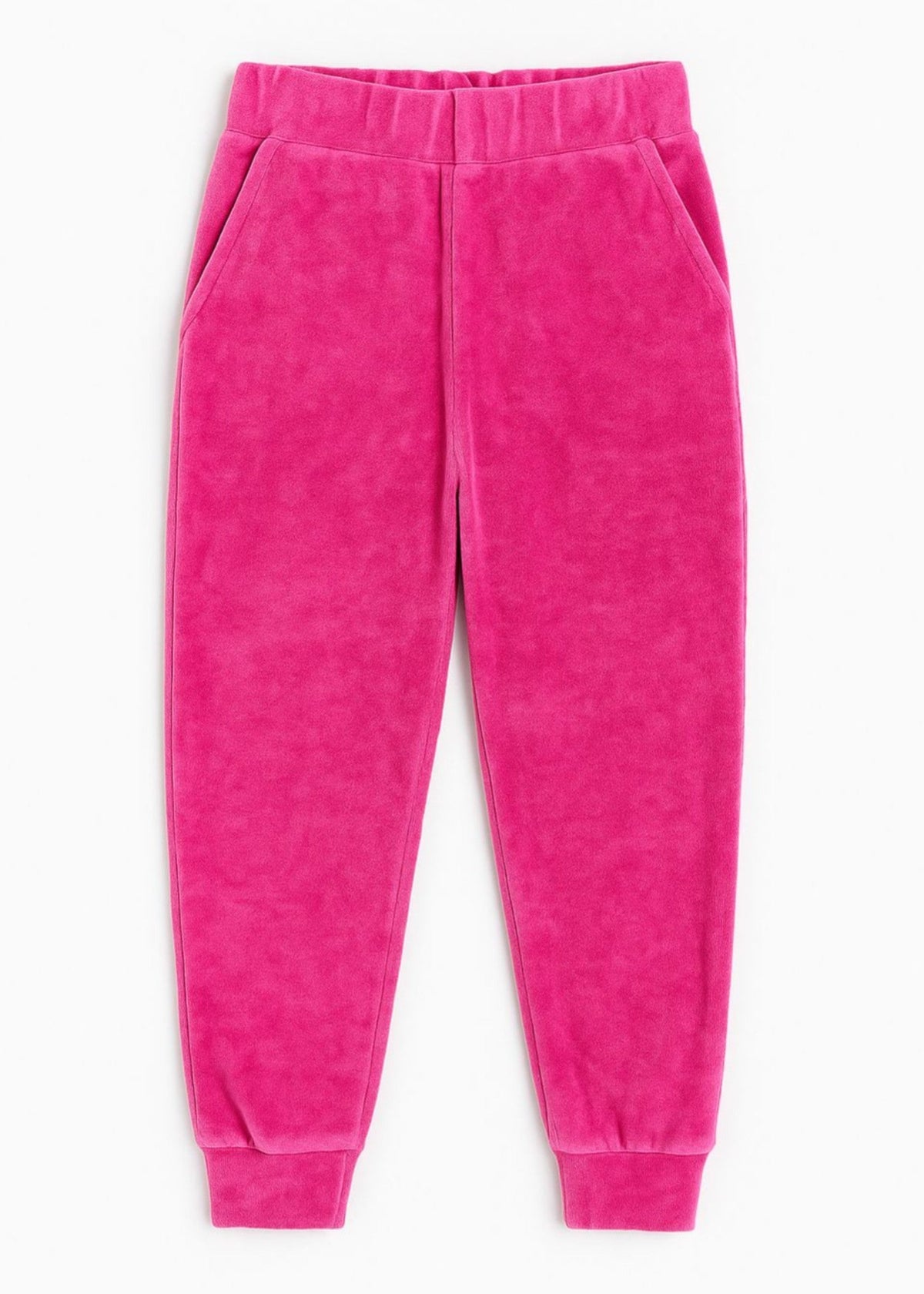 Pink Velour Jogger