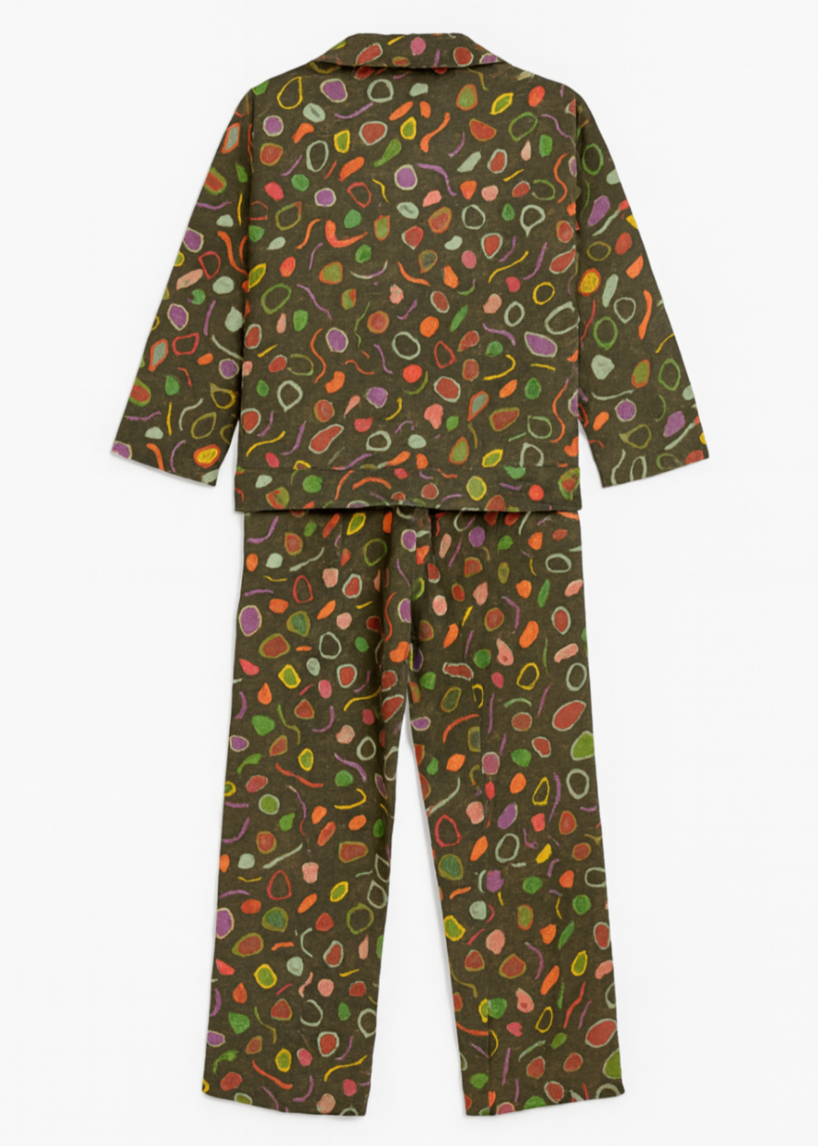 Girls’ Two-Piece Printed Night Suit / Pajama Set